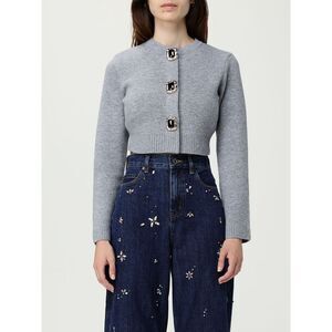 Self-Portrait Cardigan Woman Grey